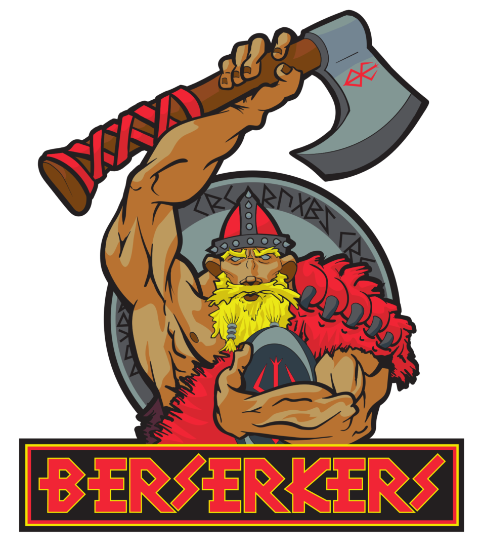 A picture of the berserkers logo.